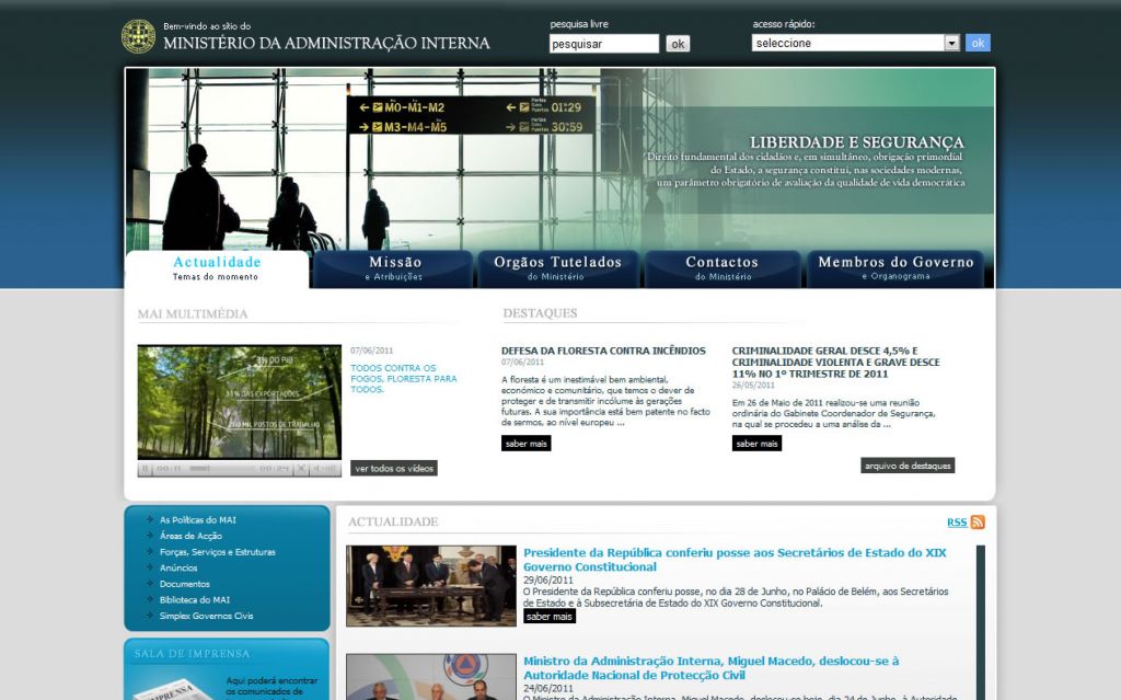Ministério da Administração Interna